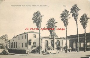 CA, Pittsburg, California, Post Office Building, American Art Pub No 4325