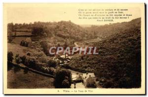 Old Postcard Vire Vaux De Vire