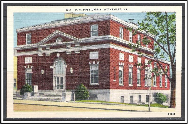 Virginia, Wytheville Post Office - [VA-160]