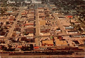 New Mexico Clovis Aerial View Of Cattle Capitol Of The Southwest