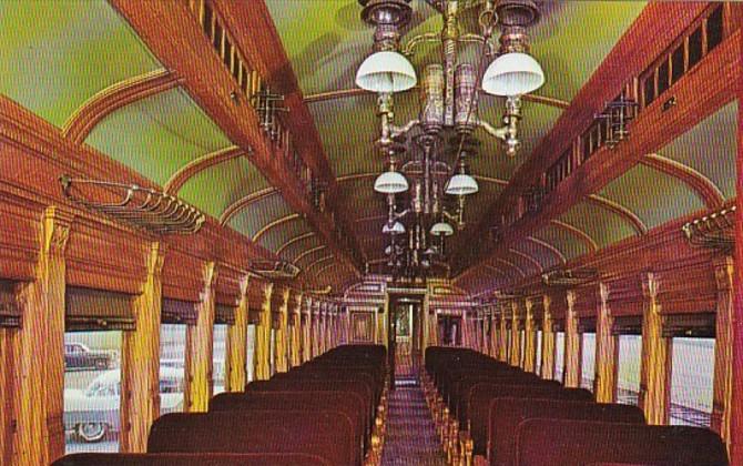 Strasburg Railroad Route 741 Passenger Coach #3556 Interior