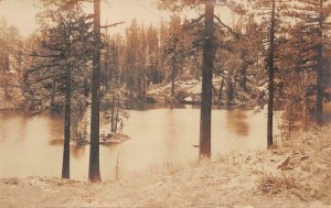 RPPC CISCO CALIFORNIA LAKE VIEW DPO REAL PHOTO POSTCARD 1911