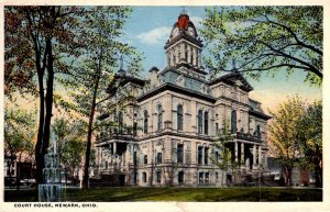 Newark, Ohio - A view of the beautiful Court House - in 1917