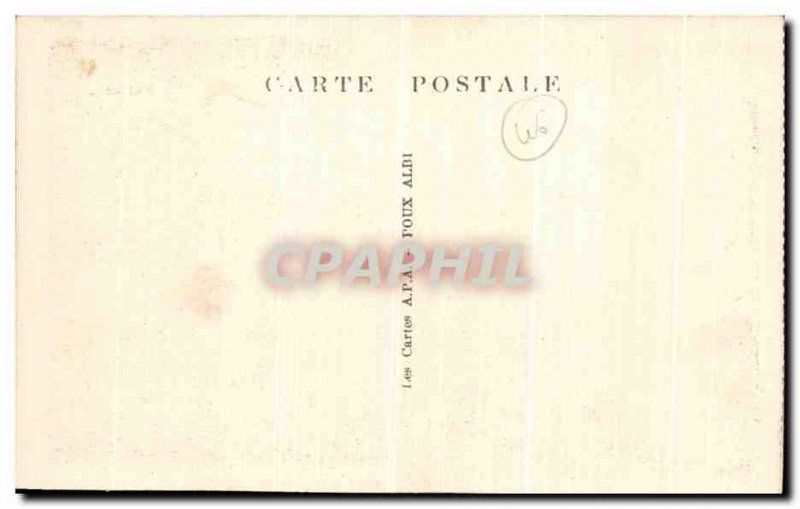 Old Postcard Figeac Courthouse