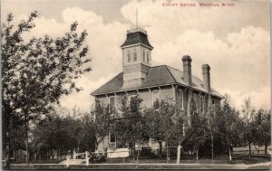 Postcard Courthouse in Wadena, Minnesota~135078