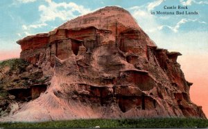 Montana Bad Lands Castle Rock