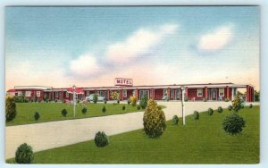ELKTON, Maryland MD ~ Roadside CIAMPOLI MOTEL 1940s Linen- Cecil County Postcard