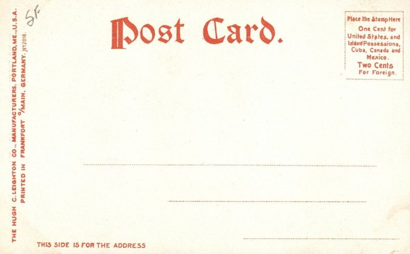 Vintage Postcard 1900's View of The Paxtang Park Harrisburg Pennsylvania PA