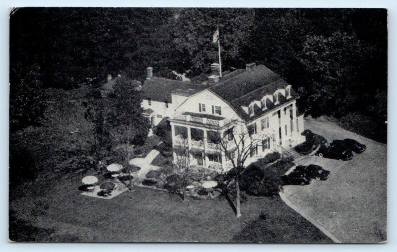 LITCHFIELD, CT Connecticut ~ Roadside WESTLEIGH INN 1953 Cars Postcard