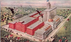 Postcard The J.R. Watkins Medical Company in Winona, Minnesota