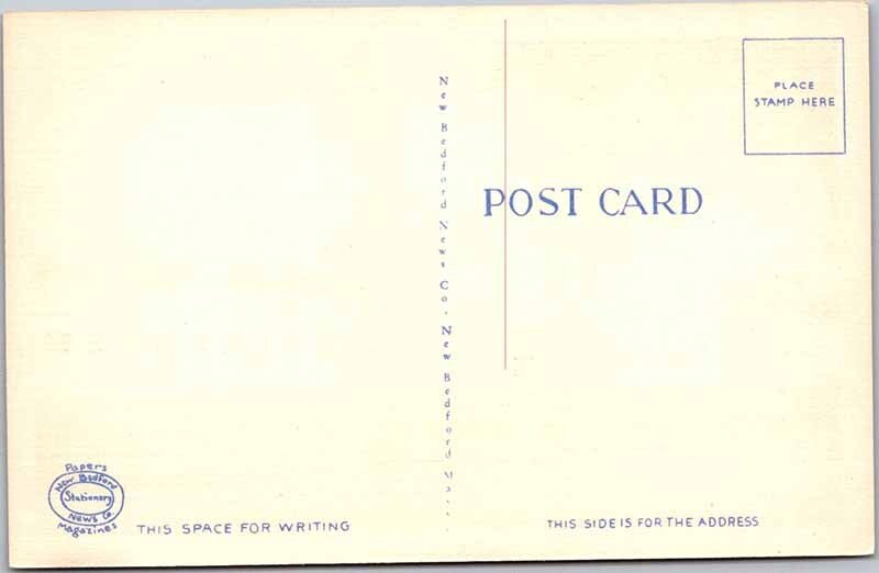 Postcard SCHOOL SCENE Marion Massachusetts MA AK5384