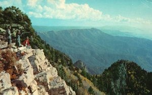 Postcard Sandia Crest Mountains Cool & Pleasant Drives Albuquerque New Mexico NM