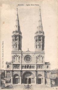 BF7054 macon eglise saint pierre france      France