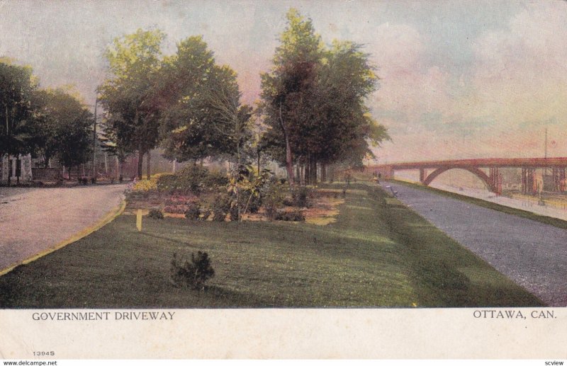 OTTAWA, Ontario, Canada, PU-1907; Government Driveway