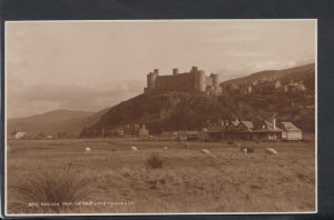 Wales Postcard - Harlech From The Golf Links    RS10815