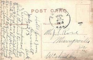 F31/ Crossett Arkansas Postcard 1913 Saw Mills 1 and 2 Lumber Company