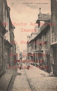 France, Avranches, Rue Pendante