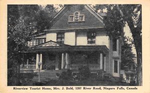 Riverview Tourist Home Niagara Falls Ontario Canada #2 postcard