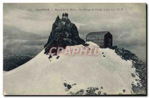 Postcard Old Mountaineering Dauphine Massif Meije The refuge of & # 39aigle