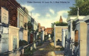 Old St. Louis Cemetery - New Orleans, Louisiana LA  