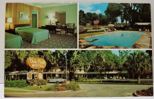 Brunswick Georgia OAK PARK QUALITY COURT MOTEL Vintage Postcard D15