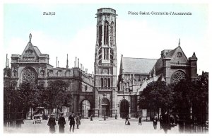 France Paris  Place Saint Germain L'Auxerrols