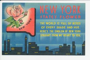 NY LN New York Sates's Flower Linen Mint