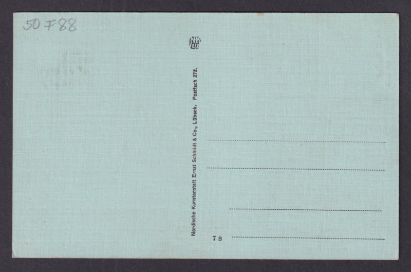 Vintage postcard Germany Circus Two Millers Father and Son