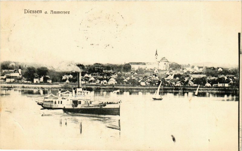 CPA AK Diessen am Ammersee - Totalansicht GERMANY (960363)