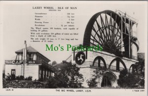 Isle of Man Postcard - Laxey Wheel, The Big Wheel, Laxey DC674