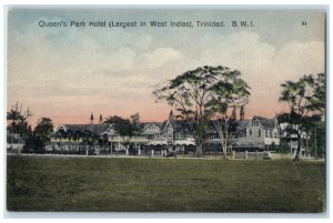 c1910 Queen's Park Hotel Trinidad and Tobago BWI Unposted Antique Postcard