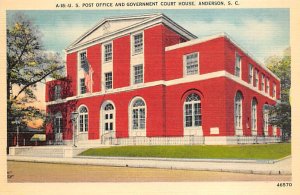 US Post Office Government Court House Anderson, South Carolina  