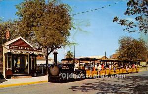 Depot and Conch Tour Train Key West, Florida, FL, USA Unused stain on front, ...