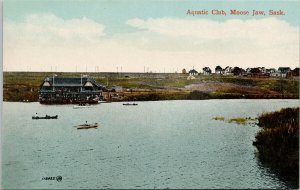 Aquatic Club Moose Jaw SK Unused Valentine & Sons Postcard G45