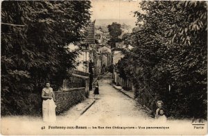 CPA FONTENAY-aux-ROSES - La Rue des Chataigniers Vue Panoramique (987072)