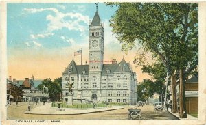 MA, Lowell, Massachusetts, City Hall, Tichnor