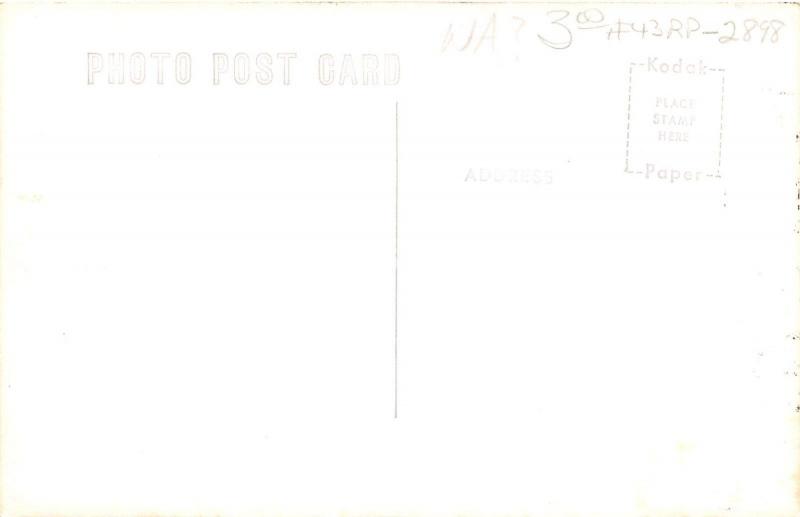 C53/ Yakima Washington WA RPPC Postcard c1950s Mt Adams Paskill Cold Storage