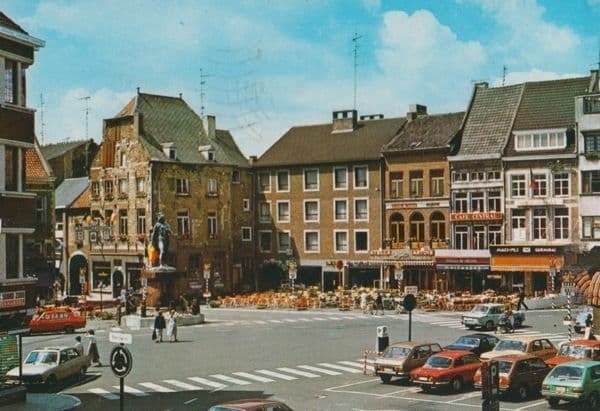 Tongeren Belgium Market Postcard