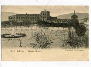 251516 ITALY PALERMO Piazza Vittoria Vintage undivided back PC