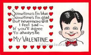 Sometimes I'm Blue Vinegar Valentine Unused 