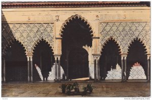 RP, The Alcazar, The Maids Court, Sevilla (Andalucia), Spain, 1920-1940s