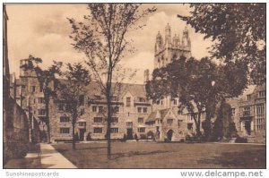 Connecticut New Haven Branford Court Looking Toward Graham Tower Yale University