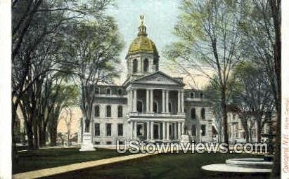 State Capitol - Concord, New Hampshire NH  