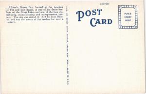 GREEN BAY WISCONSIN AERIAL VIEW