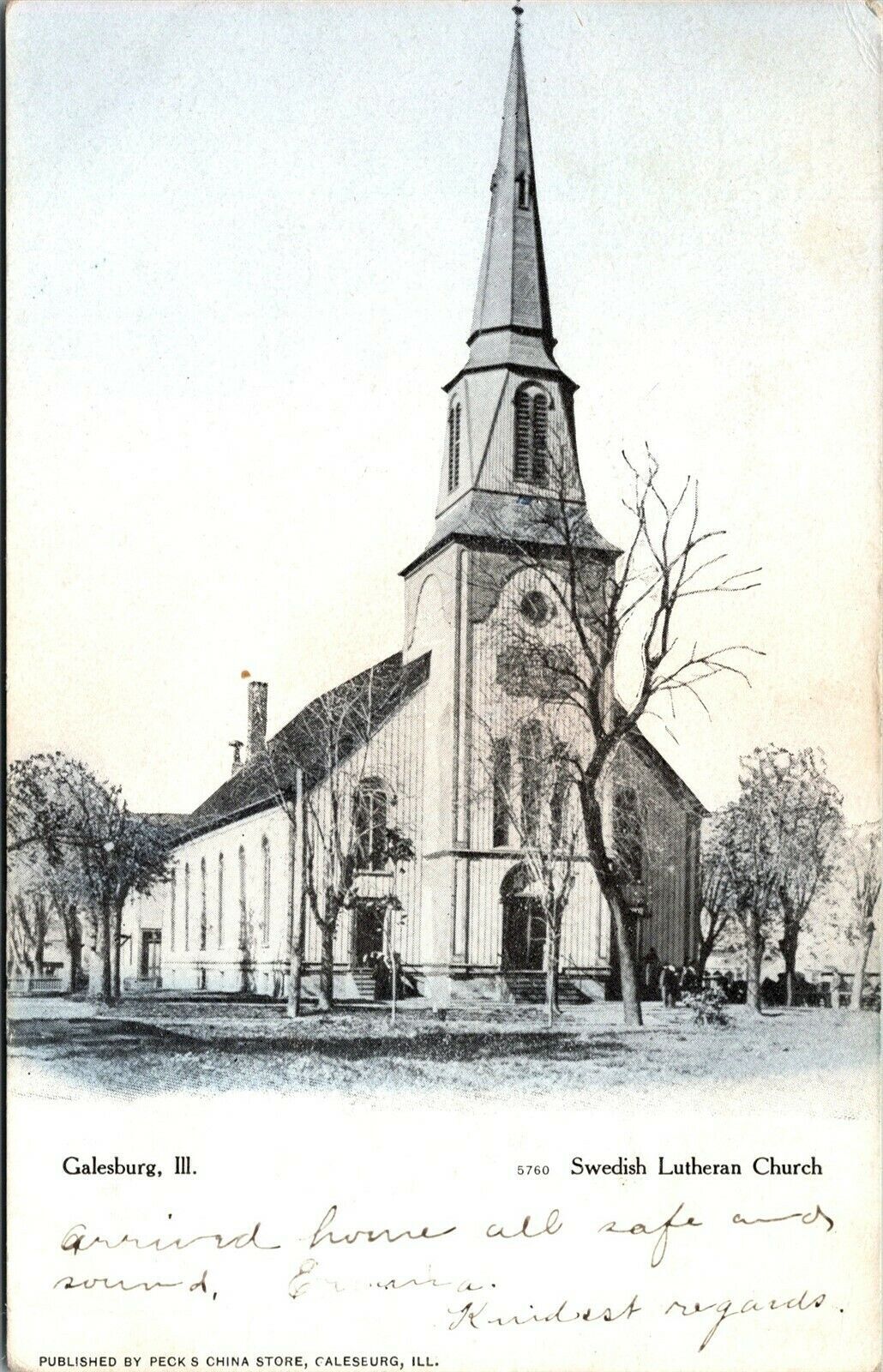 Vtg Galesburg Illinois IL Swedish Lutheran Church 1907 Postcard | United  States - Illinois - Other, Postcard / HipPostcard, image size:1030x1600