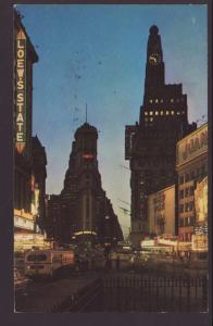 Times Square at Night,New York,NY Postcard BIN