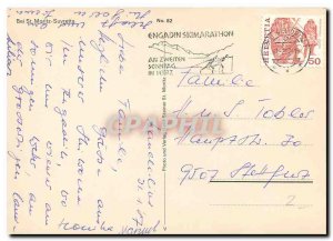 Postcard Modern Bei St Moritz