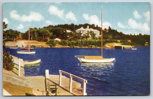 Gibb's Hill Lighthouse Bermuda 1969 Chrome Postcard  K8