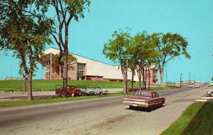 Bangor Municipal Largest Auditorium East Of Boston Bangor Maine ME Postcard