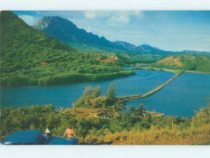 Pre-1980 NATURE SCENE Kauai Hawaii HI AD3943